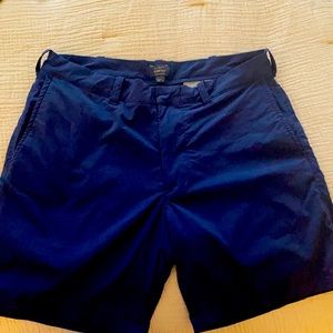 J Crew Stretch Navy Shorts - W32